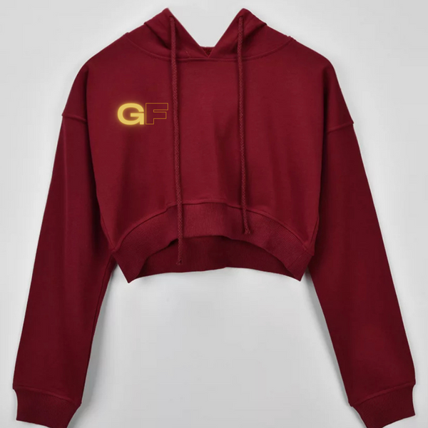 Glam Fitz Signature Crop Hoodie