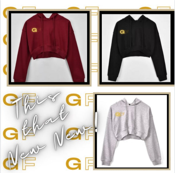 Glam Fitz Signature Crop Hoodie